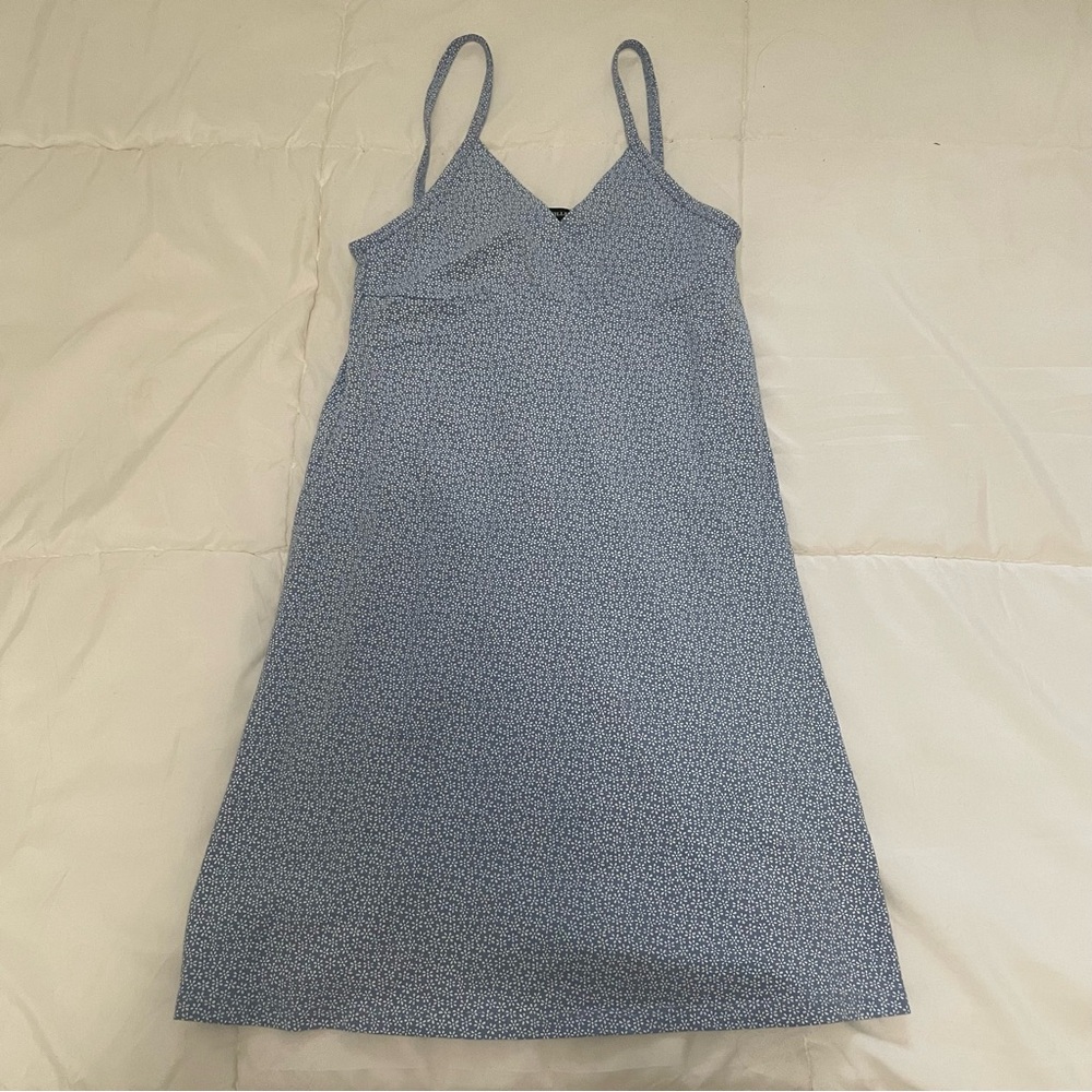 Brandy Melville Blue Floral Sundress